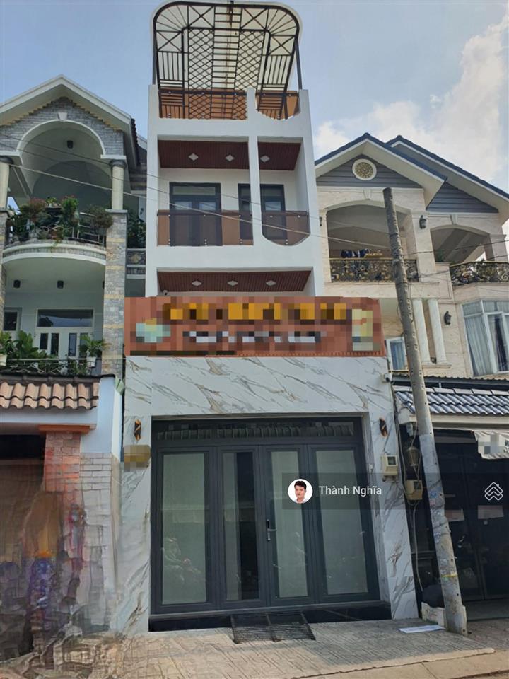 Nhà đẹp, mặt tiền đường 16m, 100m2, 4 tầng 4 pn, full nội thất, cạnh bệnh viện lê văn thịnh