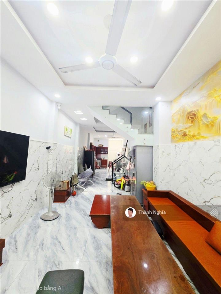 Nhà đẹp, mặt tiền đường 16m, 100m2, 4 tầng 4 pn, full nội thất, cạnh bệnh viện lê văn thịnh