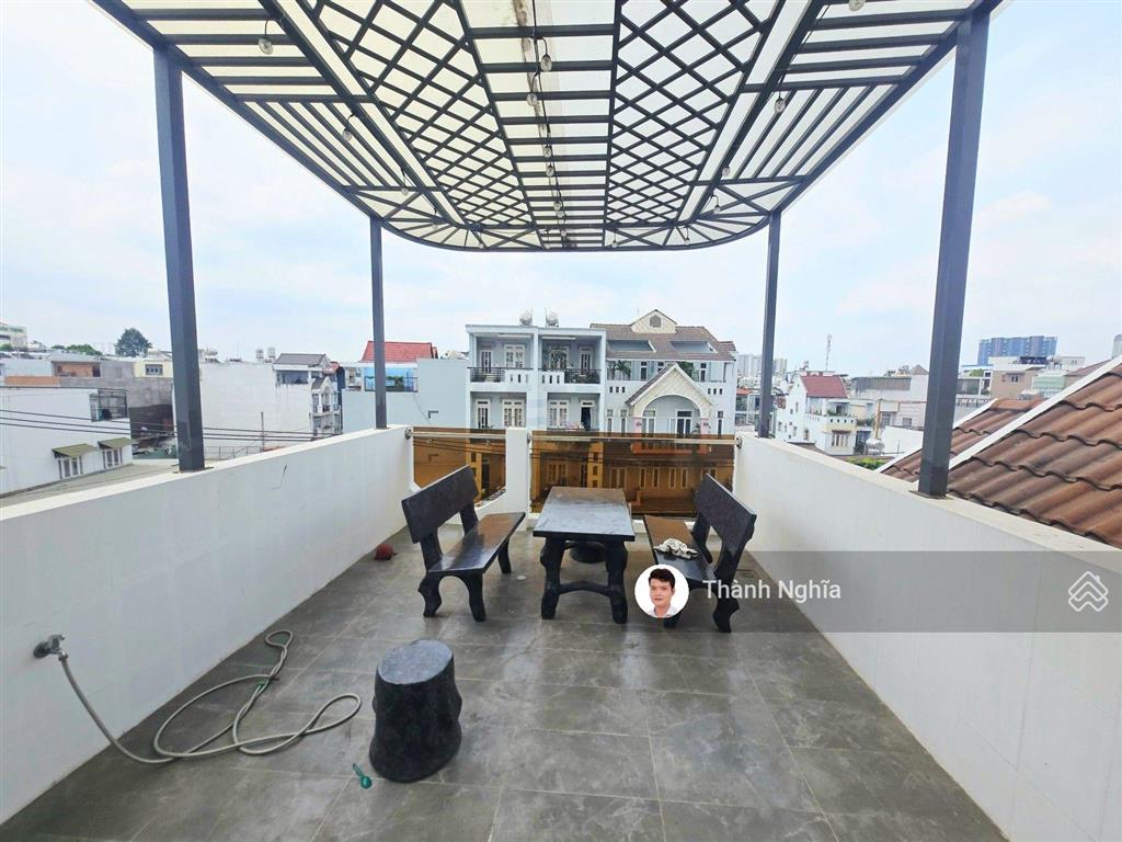 Nhà đẹp, mặt tiền đường 16m, 100m2, 4 tầng 4 pn, full nội thất, cạnh bệnh viện lê văn thịnh