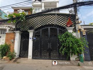 Nhà đẹp ngang 6.59 x 20m, 127m2, xây 4 tầng, 5pn, đường xe tải tránh đối diện feliz en vista