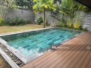 Hàng hot kdc nam long. bán đất biệt thự tặng nhà vườn có hồ bơi. 240m2 giá 24 tỷ sổ hồng riêng