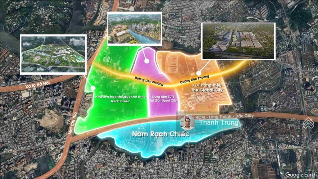 Bán lô đất biệt thự 270m2 shr, vị trí đẹp giá đầu tư tại kdc phú nhuận. liền kề the global city