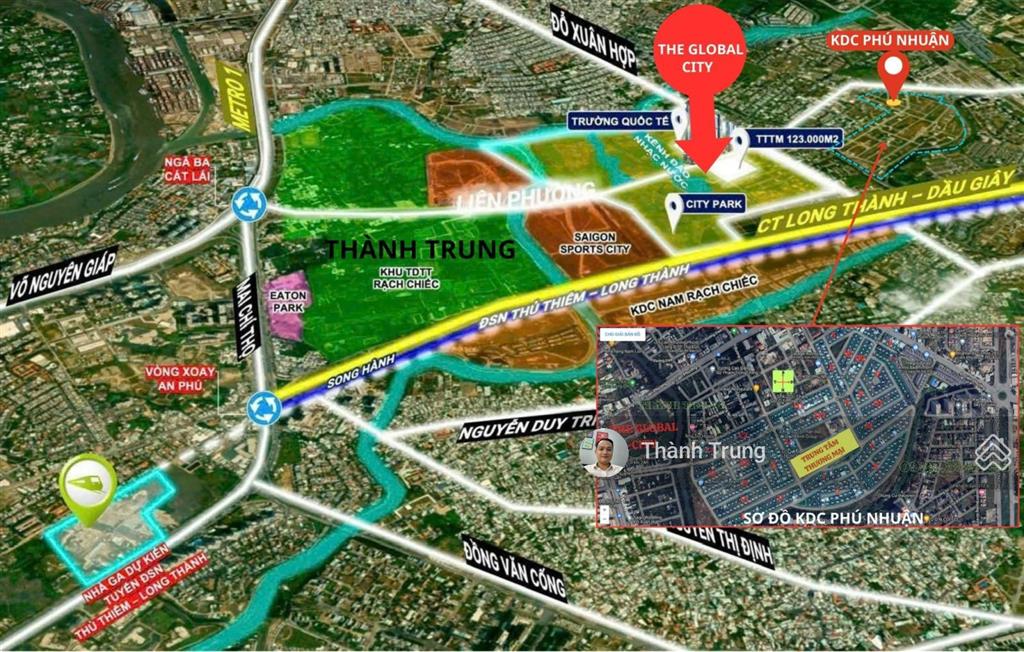 Bán gấp nền biệt thự góc 2 mặt tiền vị trí đẹp, giá chỉ 80tr/m2. vị trí gần the global city, lp