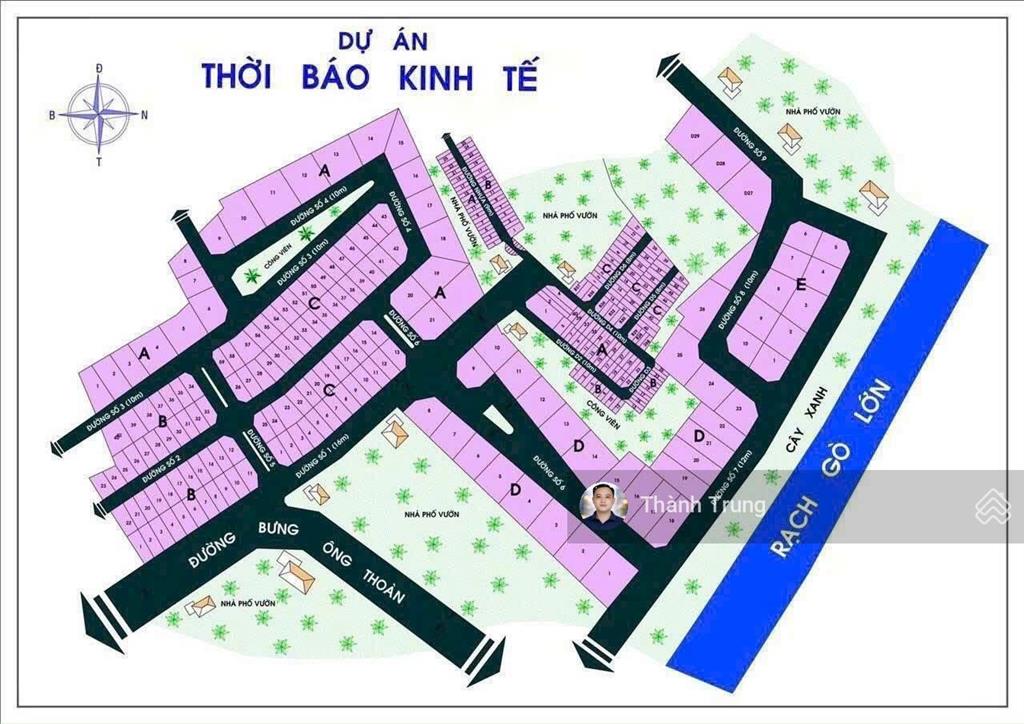 Bán gấp rẻ hơn 1 tỷ, nền đất da thời báo kinh tế, 8x20m. 160m2 giá chỉ 60tr/m2. sổ hồng riêng