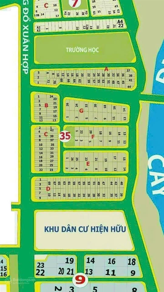 Đất nền đầu tư kdc hoàng anh minh tuấn. đối diện the global city giá rẻ chỉ 95tr/m2 vị trí đẹp