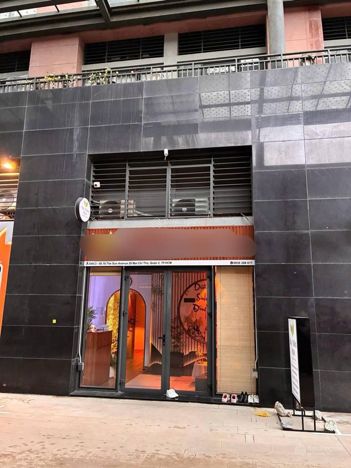 Căn shophouse the sun avenue giá chỉ 130tr/m2 mai chí thọ