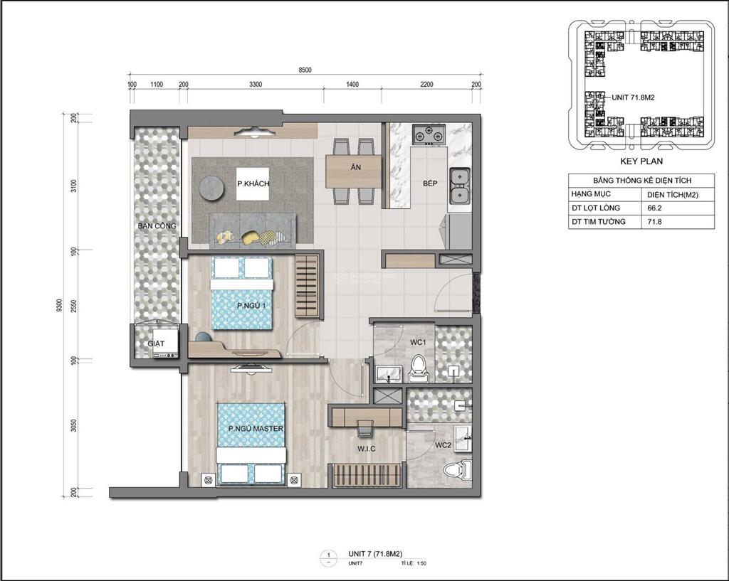 Giảm 100tr  giá 6 tỷ 150 có vat 2pn  71m2 mt trương văn bang victoria village ký hdmb