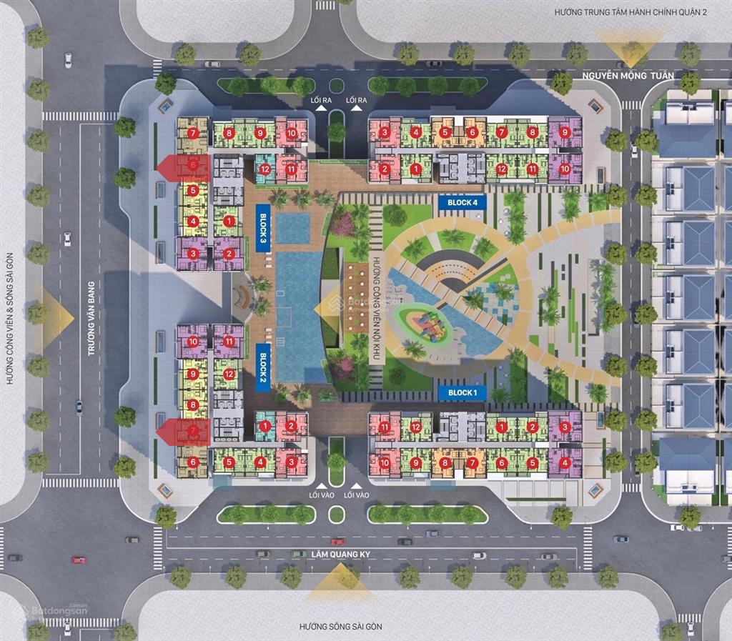 Căn góc 2pn giá chỉ 4,9 tỷ view resort công viên