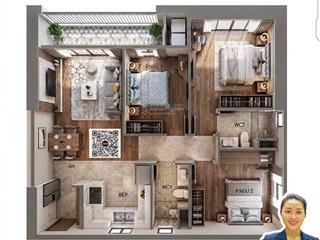 Bán 3pn 96m2 view sông giảm giá kịch sàn chỉ 8,350 tỷ the sun avenue