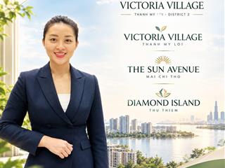 Chỉ 7,8 tỷ cho 3pn vị trí đẹp tại victoria village  view sông đều có