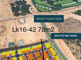 Bán lô 42lk16phân khu 4  nhơn hội  newcity