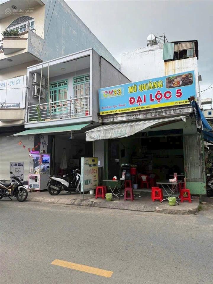 Bán nhà mặt tiền đường số 12, bình hưng hòa, bình tân, hiện đang cho thuê thu nhập 12tr/tháng