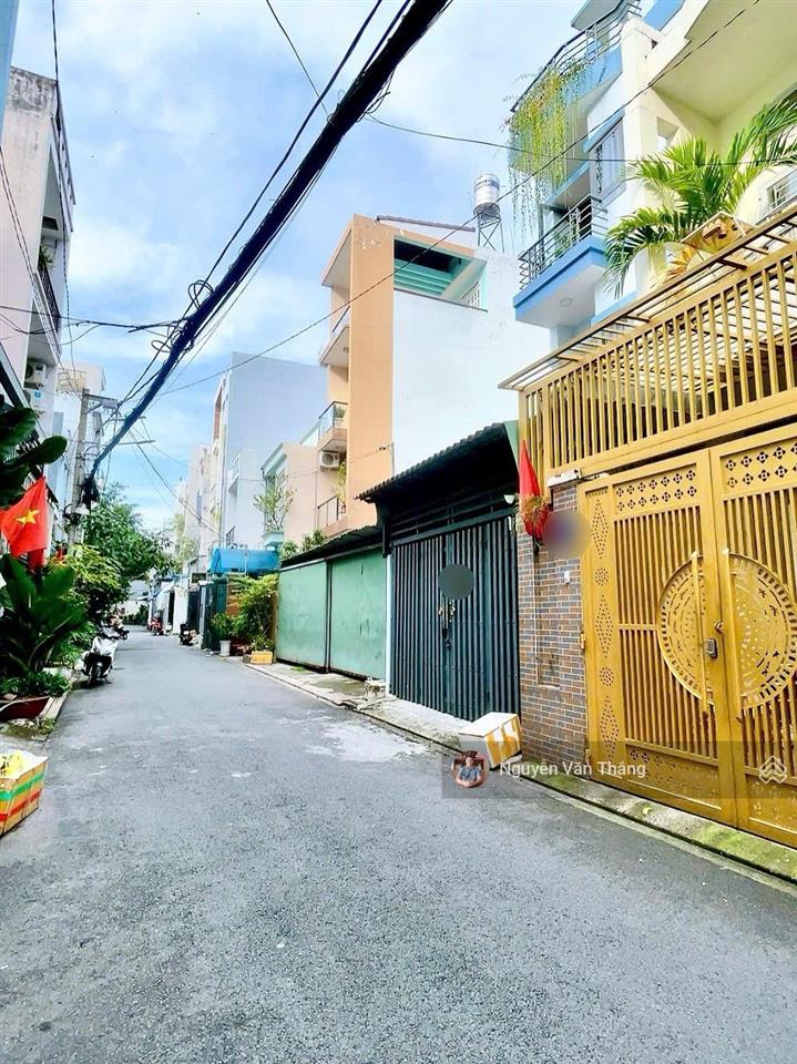 Bán nhà hẻm xe hơi đường bờ bao tân thắng  diện tích 4x17m  đúc 4 tầng mới  giá tốt 8,5 tỷ