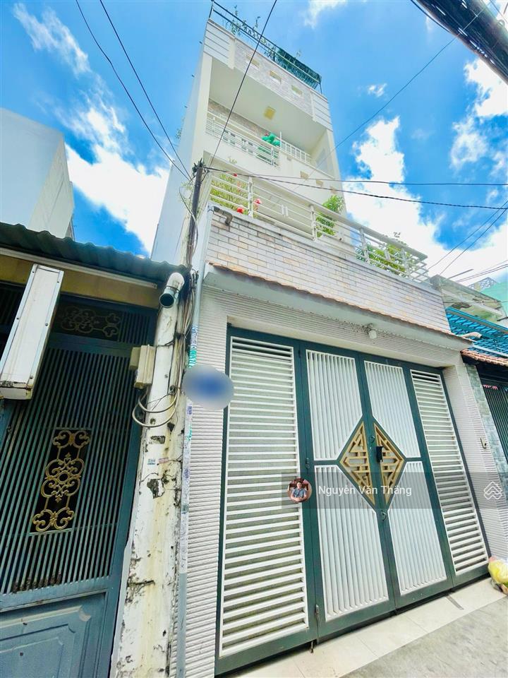 Bán nhà hẻm xe hơi đường nguyễn suý  diện tích 4x16m  đúc 4 tầng  giá tốt 7,9 tỷ
