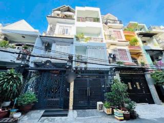 Bán nhà hẻm 8m khu vip đường gò dầu  diện tích 4x18m  đúc 4 tầng  giá tốt 9,5 tỷ