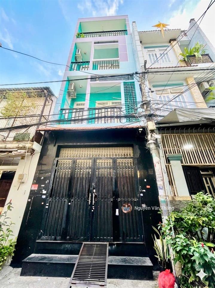 Bán nhà hẻm xe hơi đường vườn lài  diện tích 4x13m  đúc 4 tầng  giá tốt 7,3 tỷ