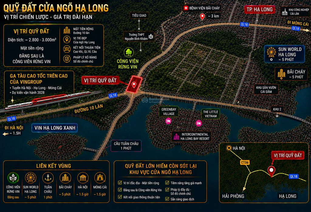 Quỹ đất hiếm cửa ngõ hạ long đối diện hạ long xanh