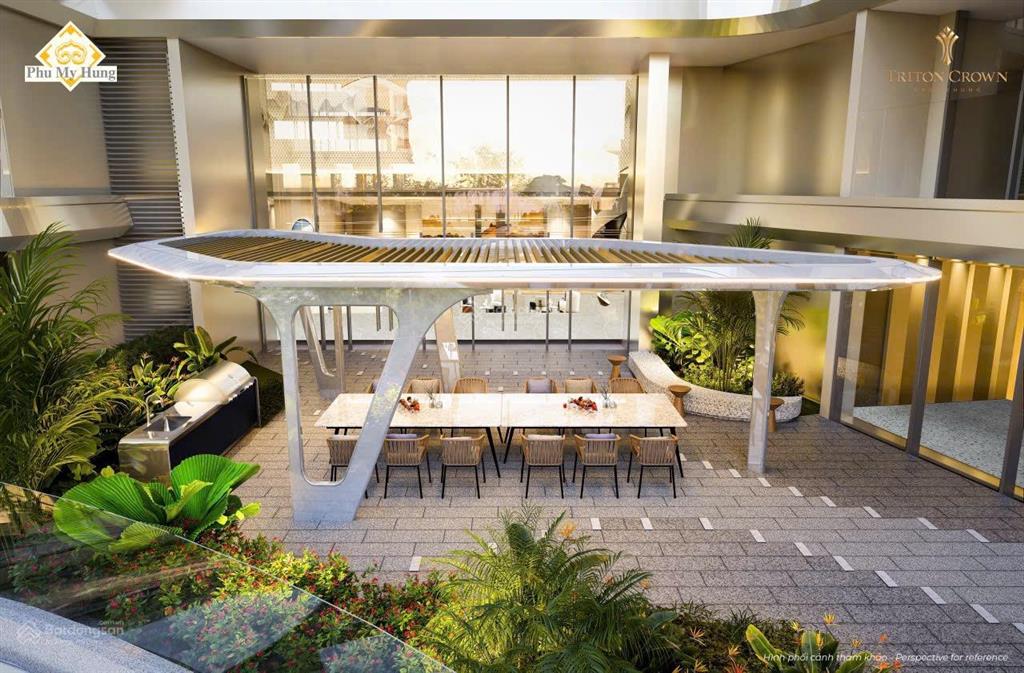 Phú mỹ hưng mở bán bán căn hộ hạng sang triton crown hồ bán nguyệt 59m2 87m2 120m2 135m2 383m2