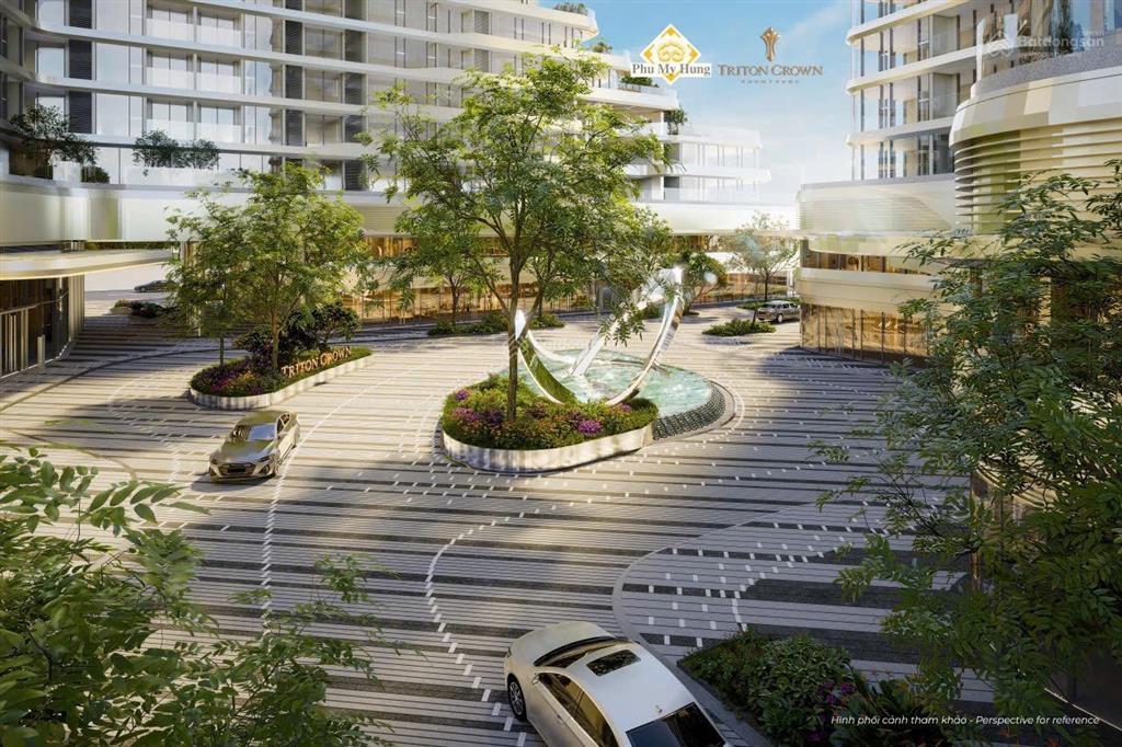 Phú mỹ hưng mở bán bán căn hộ hạng sang triton crown hồ bán nguyệt 59m2 87m2 120m2 135m2 383m2