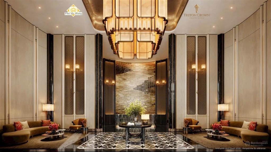 Phú mỹ hưng mở bán bán căn hộ hạng sang triton crown hồ bán nguyệt 59m2 87m2 120m2 135m2 383m2