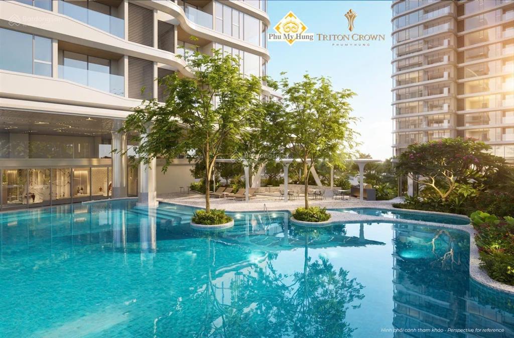 Phú mỹ hưng mở bán bán căn hộ hạng sang triton crown hồ bán nguyệt 59m2 87m2 120m2 135m2 383m2