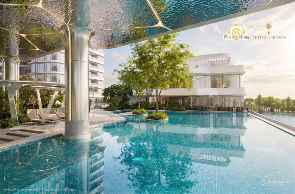Phú mỹ hưng mở bán bán căn hộ hạng sang triton crown hồ bán nguyệt 59m2 87m2 120m2 135m2 383m2