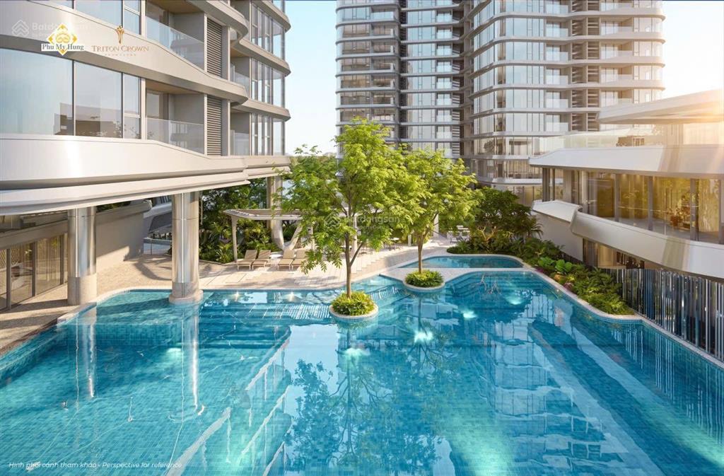 Phú mỹ hưng mở bán bán căn hộ hạng sang triton crown hồ bán nguyệt 59m2 87m2 120m2 135m2 383m2