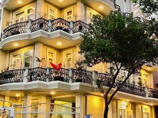 26.8 tỷ (bớt lộc)  góc 2 mt 6x18, 4 tầng kdc tân quy đông quận 7