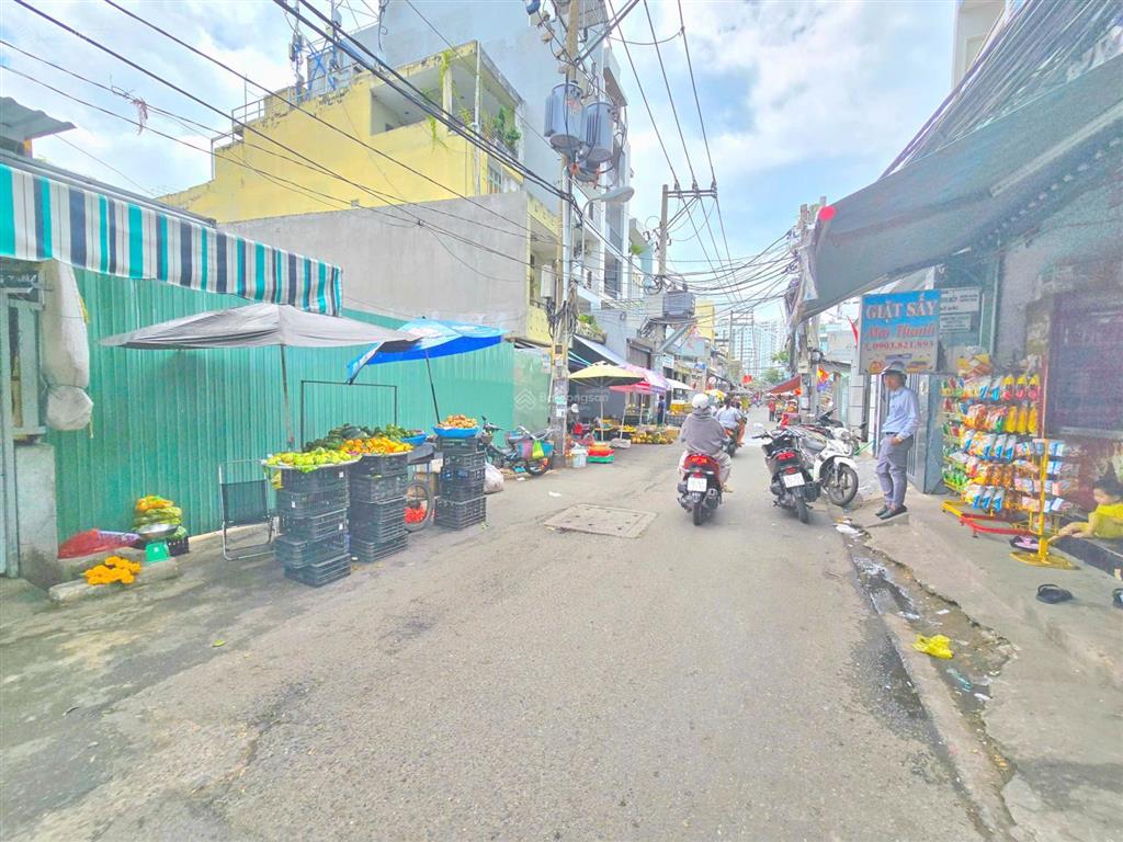 Đất 10.3x18m, txd hầm trệt lửng 5 lầu st, đường 8m liền kề himlam q7