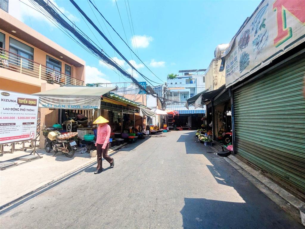 Thơm  đất xây chdv 5x30m ngay khu chợ lý phục man q7 giá 12,5 tỷ (tl)