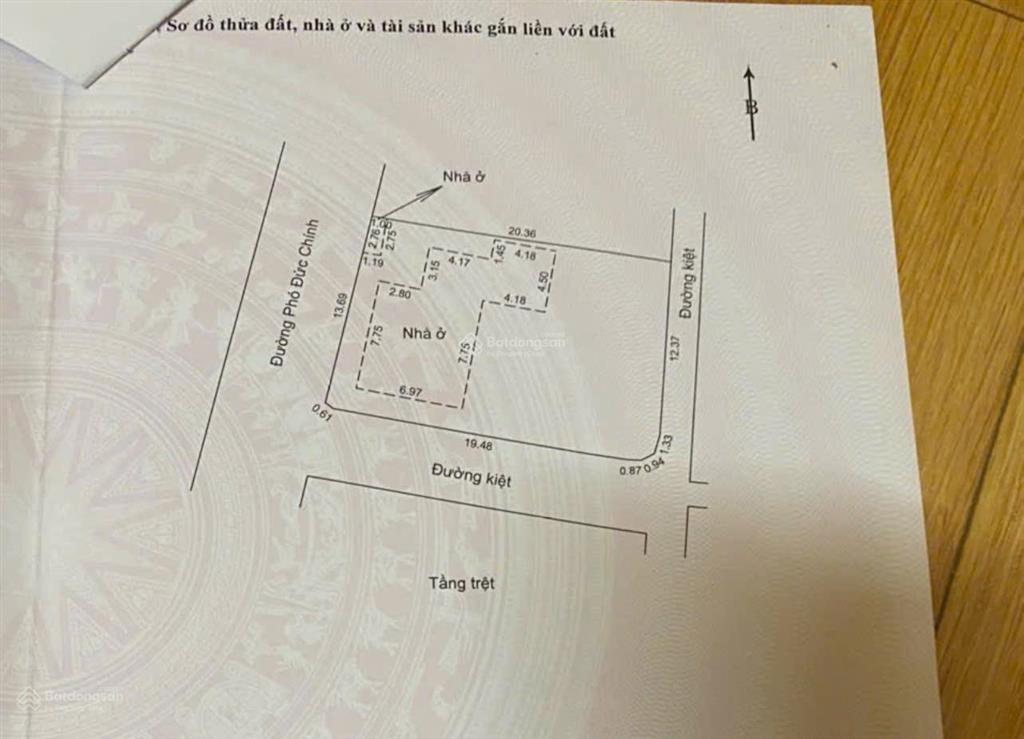 Bán lô góc 3 mặt tiền phó đức chính sát vương thừa vũ, sơn trà 299m2 giá tốt