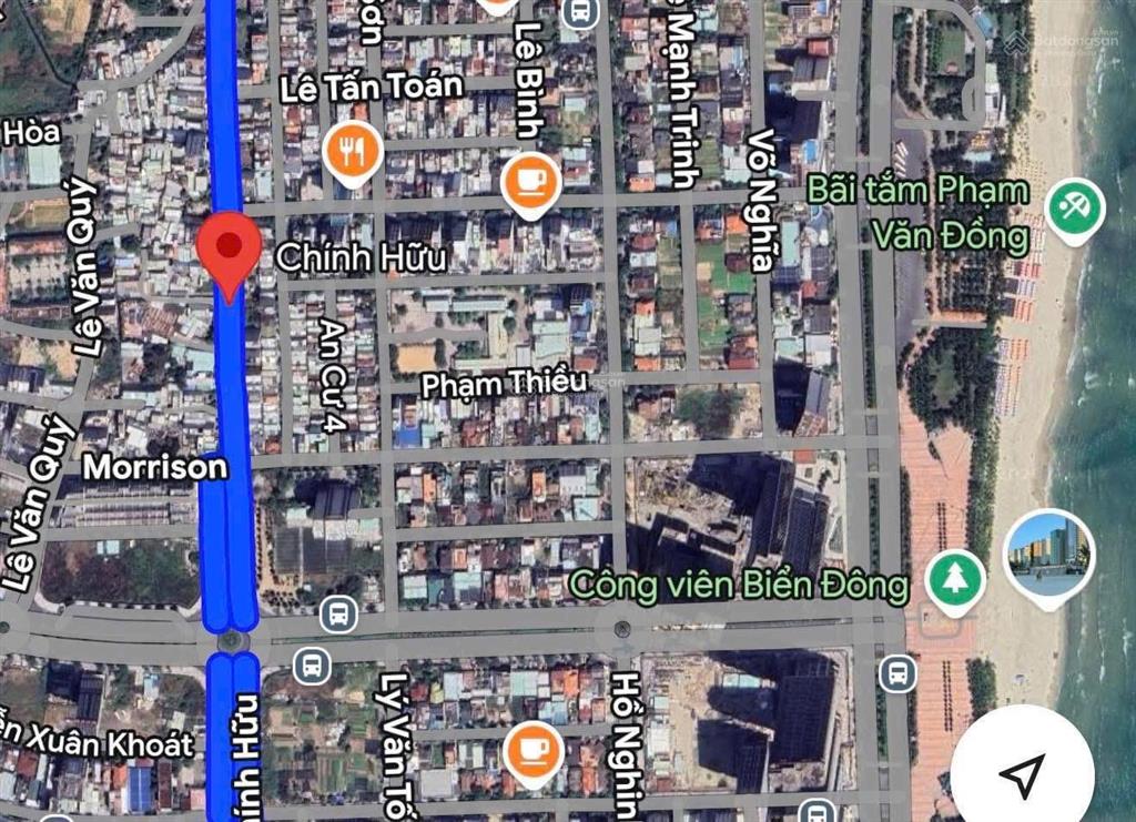 Bán đất kiệt chính hữu gần loseby, sơn trà  100m2 giá 7,5 tỷ thương lượng