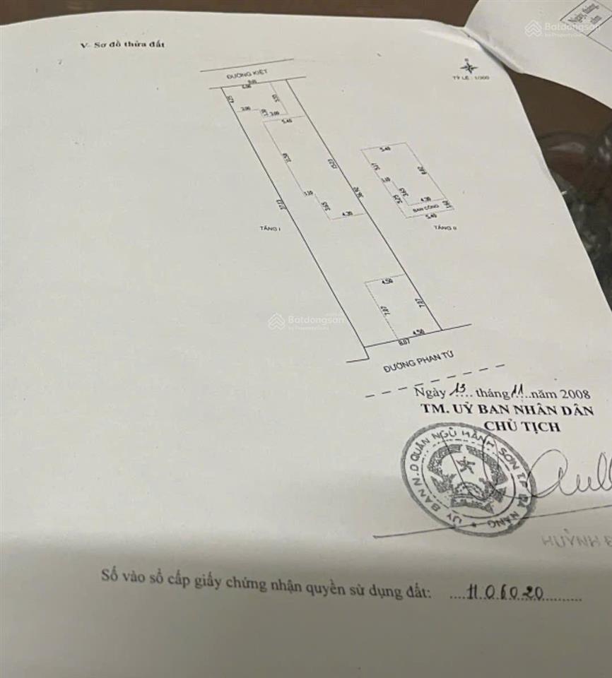 Bán lô 2 mặt tiền phan tứ  ngay khu phố an thượng  gần biển mỹ khê  264,6m² giá 42 tỷ