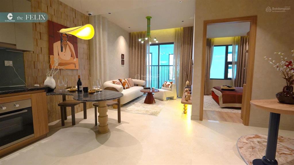 Chính chủ bán cc the felix thuận an, 2,15 tỷ, 45m2, 1pn, 1wc, hàng hiếm tại nguyễn du, bình dương