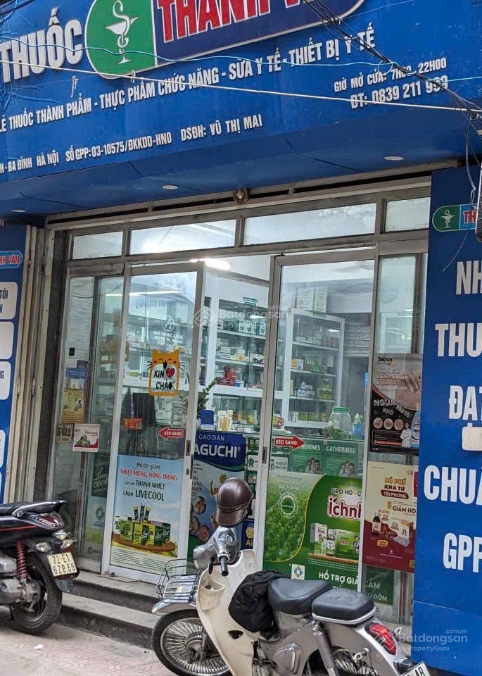 Cho thuê mặt bằng kinh doanh 30m đẹp đông dân ngõ 612 la thành, ba đình
