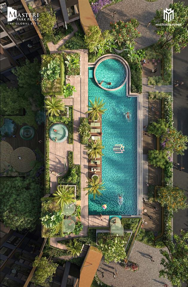 Bán căn 1pn masteri park place q2 từ 6,7tỷ/căn tại khu đô thị the global city
