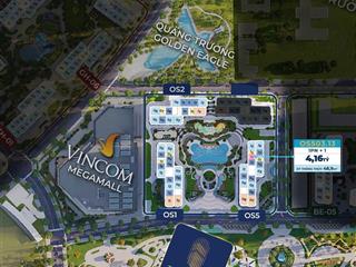 Bán căn 1pn+ the opus toà os5, 55m2, view hồ bơi, giá 4,1ty nhận nhà ở ngay, mua trực tiếp cđt