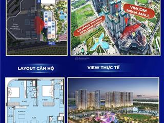 Bán căn 2pn the opus toà os1, 80m2, view tttm, giá 6,6ty nhận nhà ở ngay, mua trực tiếp cđt