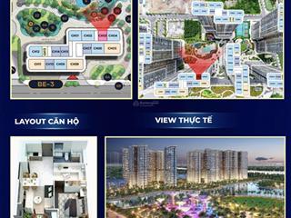 Bán căn 1pn+ the beverly, 55m2, giá 3,9ty sẵn sàng nhận nhà ở ngay, mua trực tiếp cđt