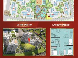 Bán căn hộ origami 2pn+, 2wc, 70m2, vinhomes grand park q9 giá 3,8ty mua trực tiếp cđt