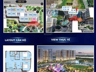 Bán căn 2pn the beverly toà be6, 80m2, giá 5,8ty sẵn sàng nhận nhà ở ngay, mua trực tiếp cđt