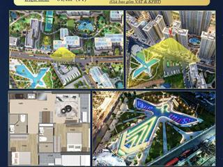Bán căn 2pn toà bs7 the beverly solari  vinhomes grand park, giá 3,9ty ký trực tiếp cđt