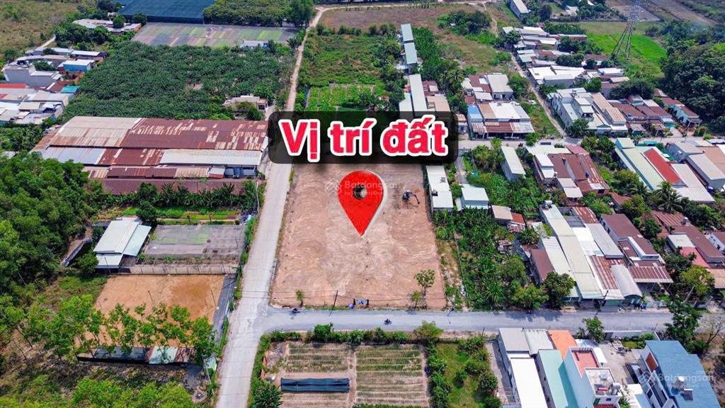 Cần bán lô đất dt 103m2 thổ cư tại phú hòa đông, củ chi chỉ 750tr/công chứng ngay .