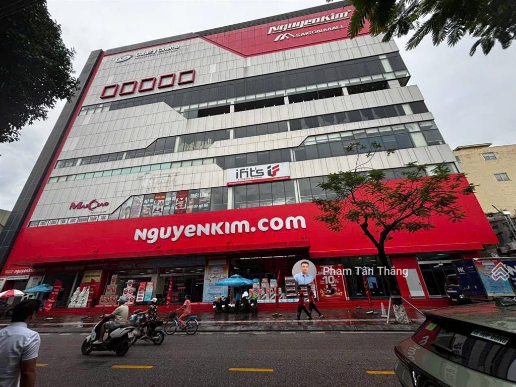 Cho thuê mặt sàn tầng 3 tòa nhà nguyễn kim, 104 nguyễn kim  hải phòng