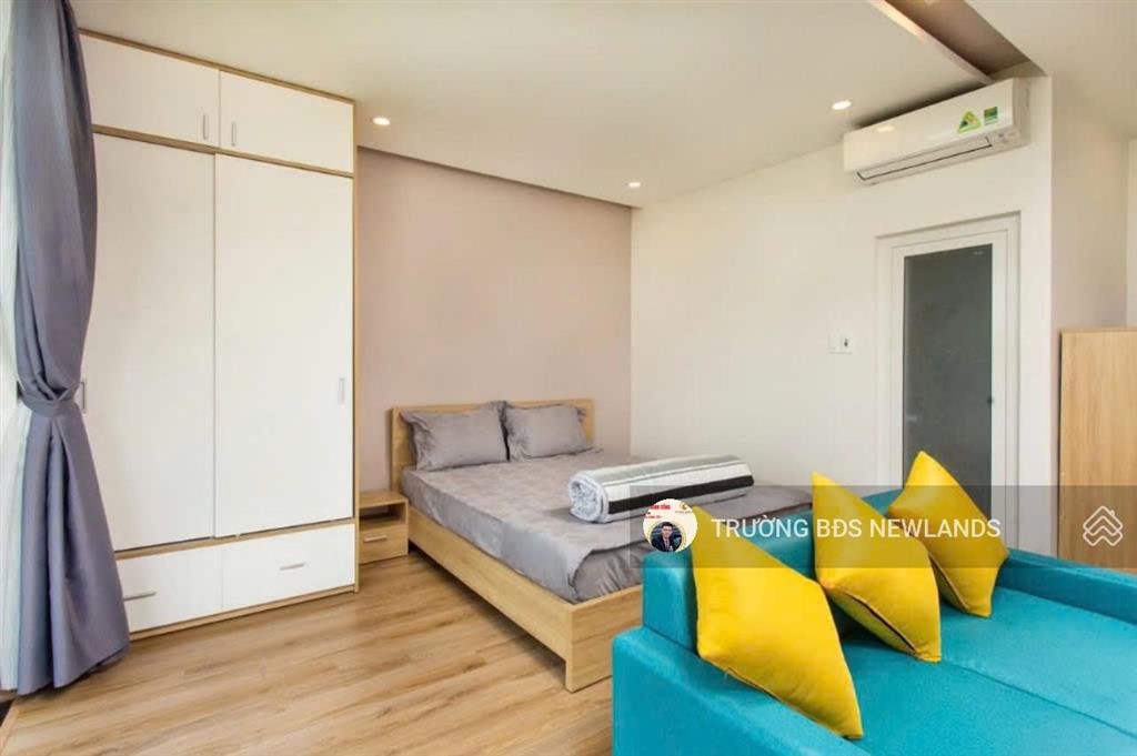 Cho thuê căn hộ sân vườn tầng 6 view cầu rồng 15 tr/tháng