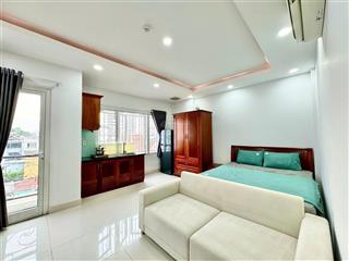 Căn hộ cao cấp ban công 30m2 full nội thất lê văn sỹ gần bờ kè trường sa