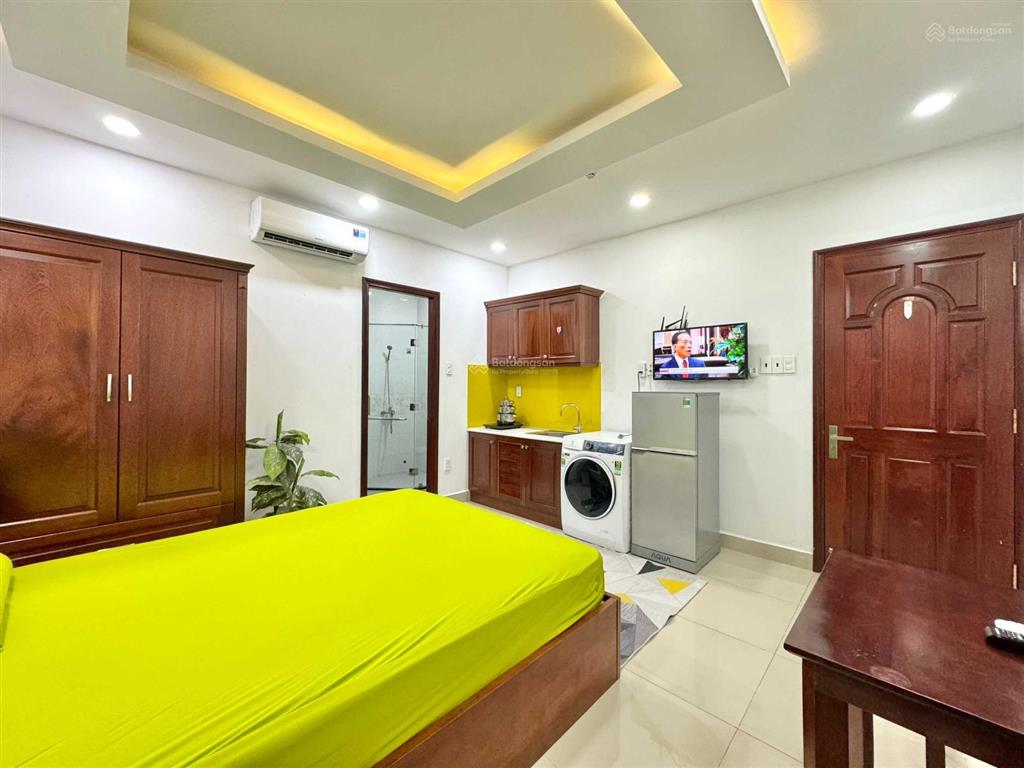 Ở liền! máy giặt riêng 30m2 full nội thất gần cv lê thị riêng