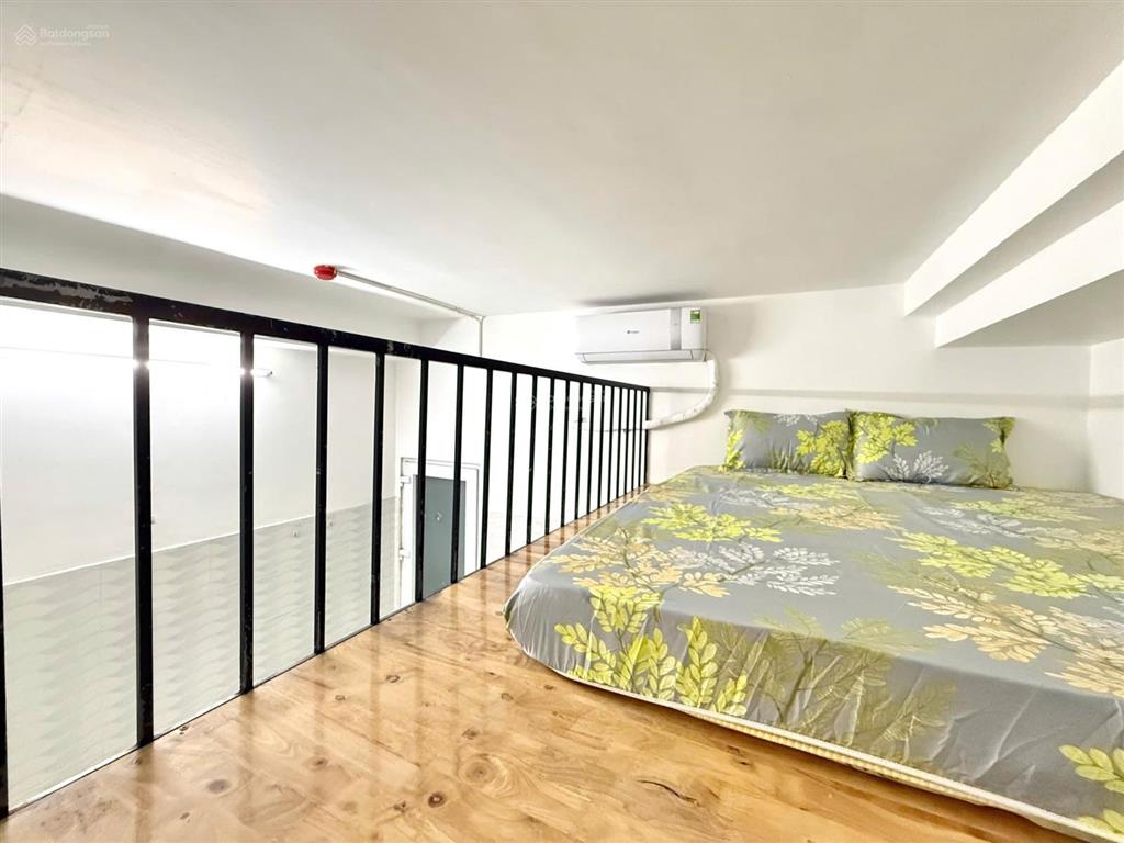 Phòng gác lững 25m2 full tiện nghi lý thường kiệt gần lữ gia