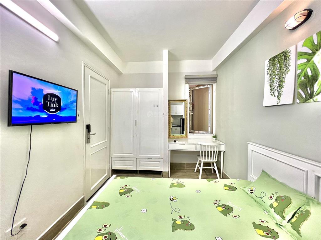 Phòng cao cấp 25m2 full nội thất an dương vương gần chợ bầu sen  đh sài gòn