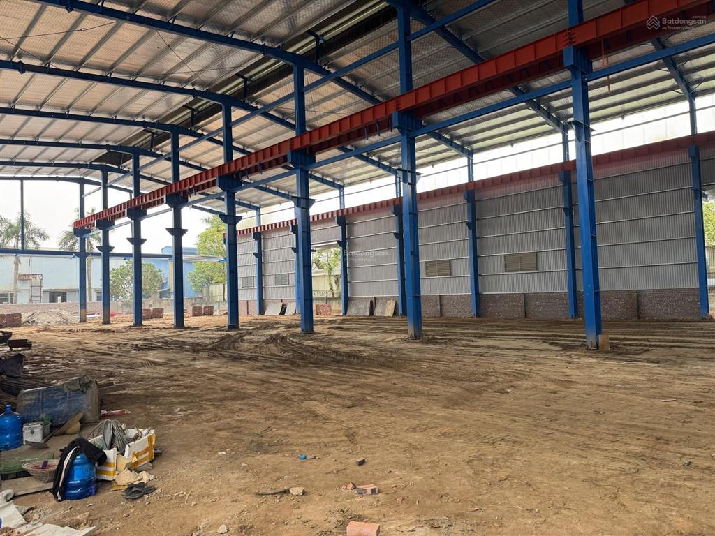 Cho thuê 3000m2 diện tích kho xưởng tại kcn thạch thất pccc đầy đủ,  0964 859 ***